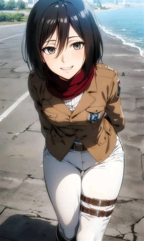 oiled up mikasa|Mikasa : r/ElegantR34